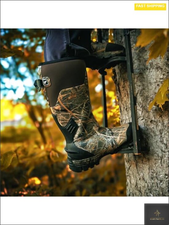 Insulated Waterproof Hunting Boots, 1000G Thinsulate, 5mm Neoprene, 17\